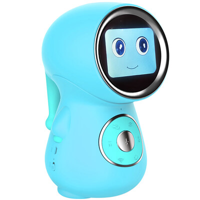 

Anyrec intelligent robot I10 early education machine dialogue voice high-tech toys children boys&girls learning education accompanied by blue 128M voice wake Bluetooth interconnection