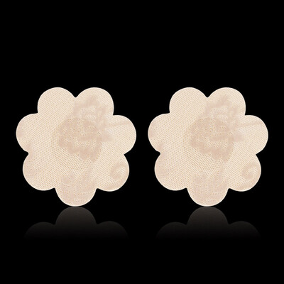 

Ou Zhifei chest stickers wedding nipple anti-bumping ultra-thin breathable 6 pairs of lace plum disposable disposable nipple stickers fitness yoga swimming matching dress swimsuit
