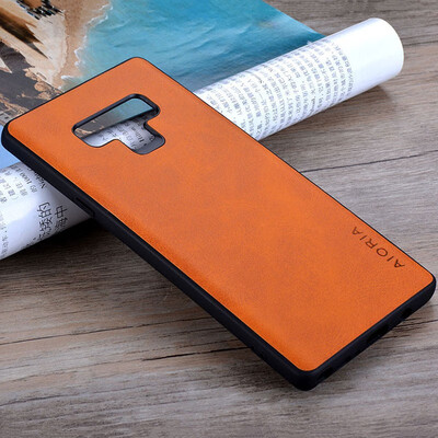 

for Samsung Galaxy Note 9 case hoesje Luxury Vintage leather Skin cover phone Case for samsung galaxy note 9 coque funda capa