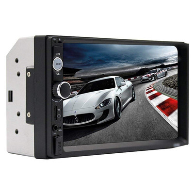 

7" Double 2 Din Car Stereo Radio FMMP5 Player Bluetooth HD 1080P Touch Screen