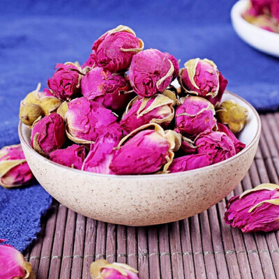 

Newest 50g Rose budhealth care Fragrant Flower Tea the products fragrance dried rose buds skin food Free Shipping