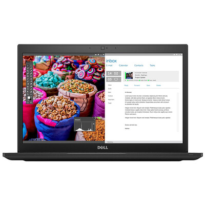 

Dell DELL Latitude 7490 14-inch business notebook I5-7300U 8G 256G SSD high score screen set Win10H 3 years home