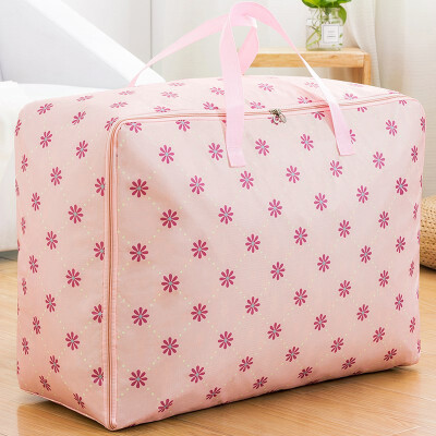 

Many beautiful memories of the United States recall thick storage bag Oxford cloth quilt bag extra large clothing finishing package bag waterproof travel storage bag powder sun section 602550