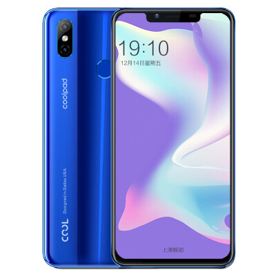 

Coolpad coolpad cool play 8 62FHD ultra clear full screen HD dual camera 4GB64GB 4000mAh long life coral blue 4G full Netcom dual card dual standby