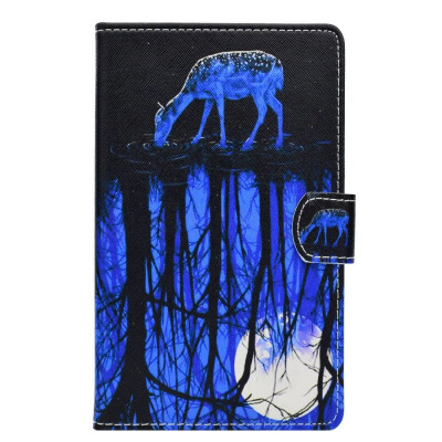 

BannerLive TPU Case for Amazon Fire HD 7 2015 Cover Amazon2015 Funda Coque Flower Bear Wolf Tree Deer Fox Butterfly Reflection