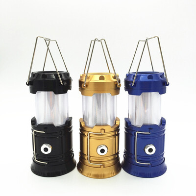 

New Flame Light-Outdoor Camping Camping Emergency Light-Multifunctional Battery LED Telescopic Tent Small Hanging Lamp