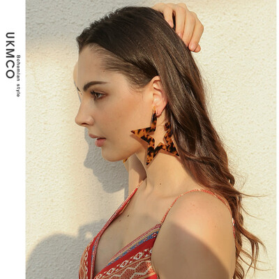 

NeillieN earrings pentagonal Star Earringsacrylic EarringsEuropean&American fashion earrings earbobear pendantsdangler