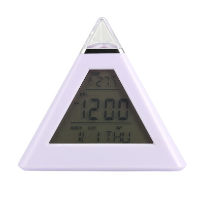 

Colorful Digital Temperature Alarm Clock