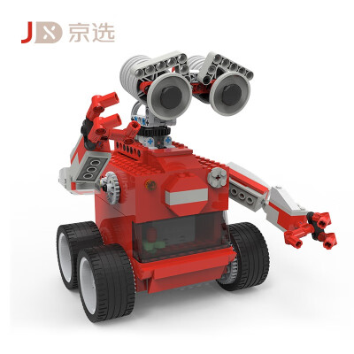 

Beijing election intelligent building block robot 4-12 years old STEAM programming intelligent remote control intelligent fight 200 kinds of spelling childrens toys boys&girls birthday gifts Jingdong logistics authentic authorized