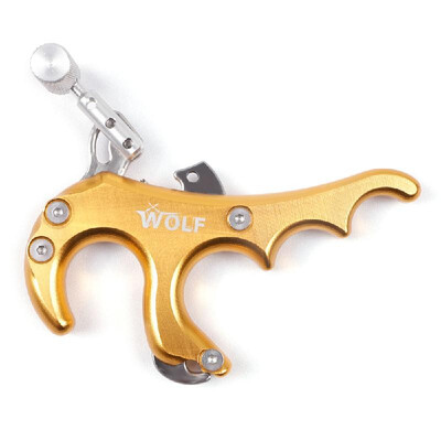 

4 Finger Caliper Bow Release Grip for Compound Bow Archery Release Aid