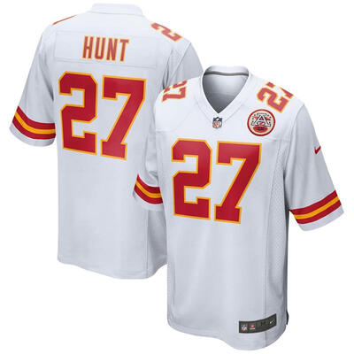 

Mens Football Jersey Kansas City Chiefs Kareem Hunt White Game Jersey