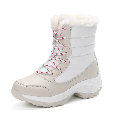 

Womens boots waterproof winter shoes womens winter boots on the platform that keep you warm Winter boots with thick fur