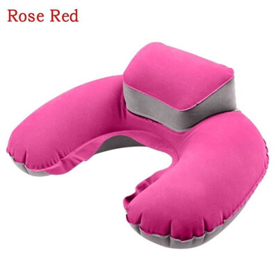 

Inflatable Travel Neck Pillow Soft Air U Shape Health Pillow Sleep Head Cushion