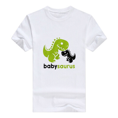 

Funny Dinosaur Cute Mommy Daddy Cartoon Mens t-Shirt