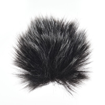 

Furry Outdoor Microphone Windscreen Muff Mini Lapel Lavalier Microphone Windshield 5-Pack