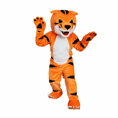 

LangtengOrange Tiger Mascot Cartoon Costume Cosplay Party Halloween Christmas Festival Performance