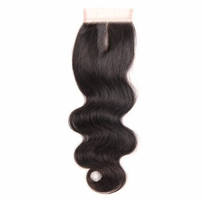 

Nami Hair Best Quality 4x4 Lace Closure Chinese Virgin Hair Body Wave Free Middle Three Part Human Hair Closure