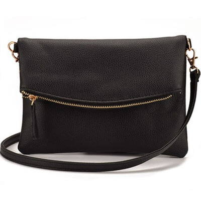 

2019 New Casual PU Leather Women Package Envelope Clutch Female Shopping Bag Ladies Shoulder Messenger Crossbody Bags