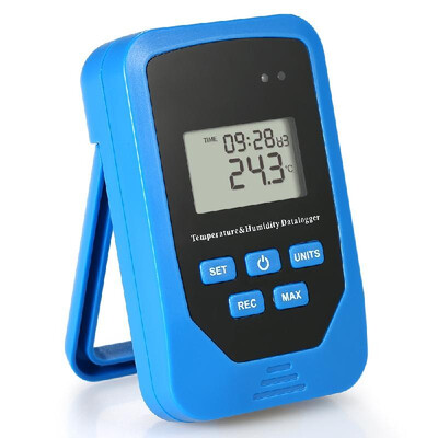

Mini USB Humidity Temperature Data Logger RH TEMP Datalogger Recorder Humiture Recording Meter with Heat Index&Dew Point Test