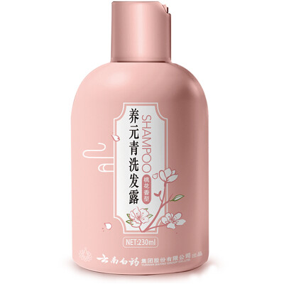 

Yunnan Baiyao Yangyuanqing shampoo peach blossom type 230ml single bottle box