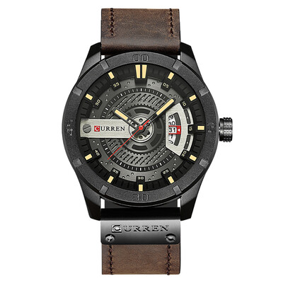 

CURREN Quartz Calendar Casual Business Belt Men\s Watch