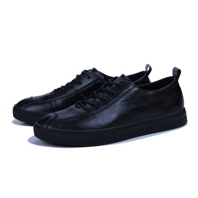 

2018 autumn youth low-cut laces mens shoes Korean version of the trend of wild casual shoes free postage