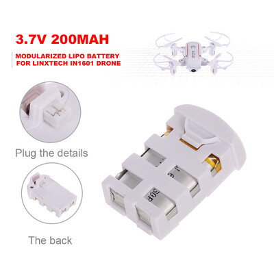 

37V 200mAh Modularized Lipo Battery for Linxtech IN1601 Wifi FPV Drone Quadcopter
