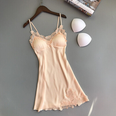 

Sexy Ladies Lingerie Sleepwear Women Babydoll Silk Stain Underwear Nightdress