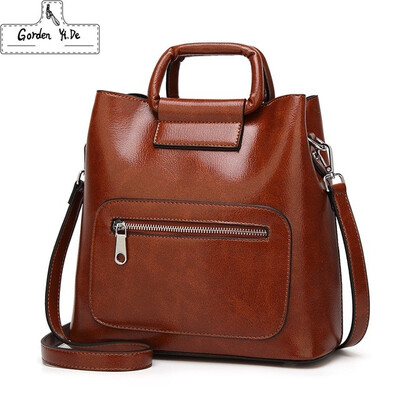 

Women Bag 2019 Luxury Brand Designer Casual Lady Genuine Leather Handbags Fashion Womens Shoulder Messenger Bags For Women