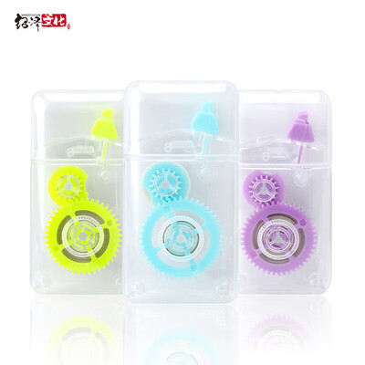 

Shaoze Culture Unprinted Series Correction Tape Student Office Transparent Correction Belt Modified Blue