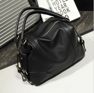 

High Capacity Soft Casual PU Leather Female Handbag Fashion Women Shoulder Bags Daily Women Tote All Match Messenger Bag PT0131