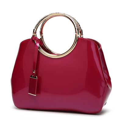 

LKX Luxury Trend Fashion Fake Designer Women Handbag Pearlite Leather Bags Shop Online Bolsa Feminina Top-handle Handbags