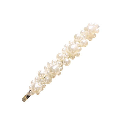 

Fashion Jewelry Hair Accessories Stick Hairpin Girl Sweet Elegant Hairgrip Pearl Hair Clip Snap Barrette