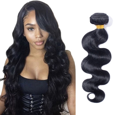 

12 Lenght Brazilian Human Hair Body WaveStraight Virgin Hair 3 Bundles Unprocessed Human Hair Extensions