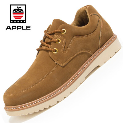 

Apple APPLE casual shoes mens sports low to help Korean version of the tooling wear breathable wear Martin boots G102 brown 39