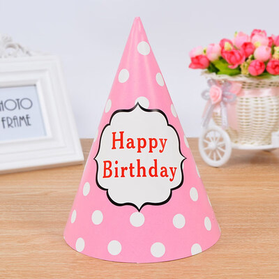 

FUNNYBUNNY Childrens Birthday Hat Adult Korean Paper Cartoon Party Birthday Cake Hat Children Birthday Party Decorations