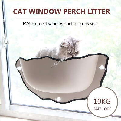 

Cat Window Perch Hammock EVA Cat Nest Window Suction Cups Seat Cat Shelves Sunbath Hammock Bed for Cats Kittens