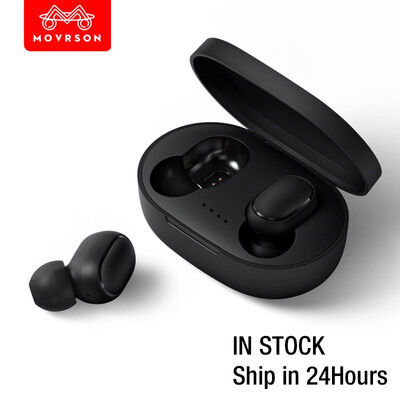 

A6S Bluetooth Headsets For Xiaomi Wireless Earbuds 50 TWS Earphone Noise Cancelling Mic for Redmi Airdots iPhone Huawei Samsung