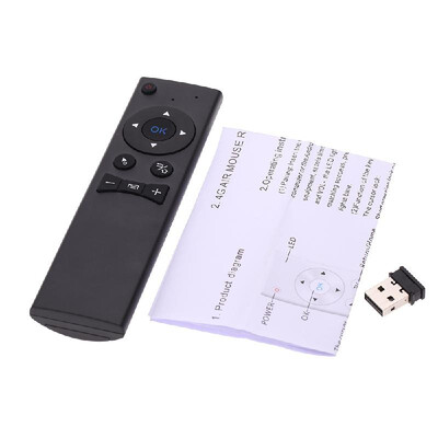 

MX6 Portable 24G Wireless Remote Control Air Mouse Wireless Remote Controller with USB 20 Receiver Adapter for Smart TV Android
