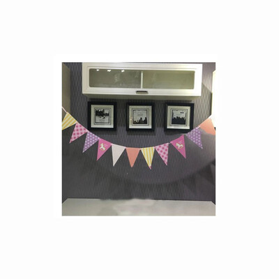 

FUNNYBUNNY Birthday Party Wave Dot Triangle Bunting Party Decoration