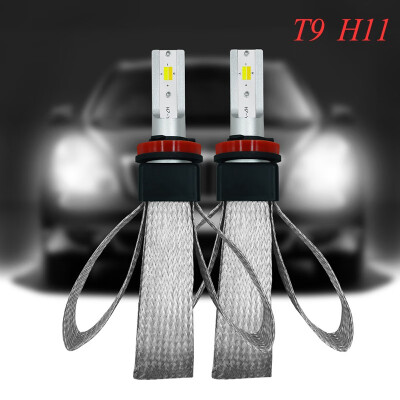 

2Pcs Car Headlights Spotlight Pure White 6000K Car Headlamp H7 H4 H11 led H1 9005 9006 12v 60w Car Fog Lights auto head lamp