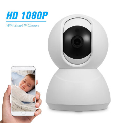 

1080P WiFi Camera Smart IP Camera Baby Monitor Wireless Cam for BabyNannyElderDogPets Monitoring with APP PanTilt 2-way Aud