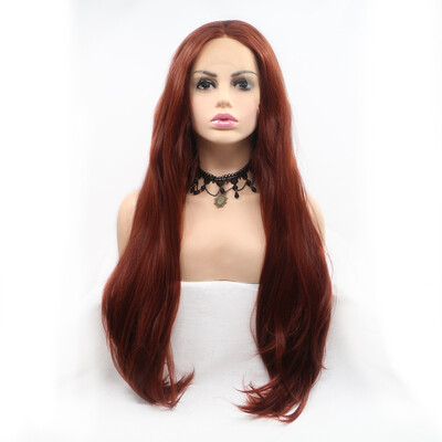 

Dolago Synthetic wigs for Women natural straight Lace Front Wigs