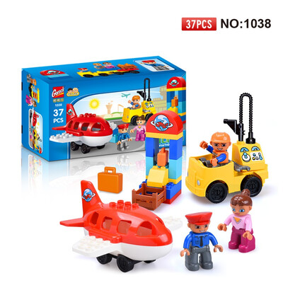 

Early childhood toy model of large-grained building blocks for children aged 3-6 years old