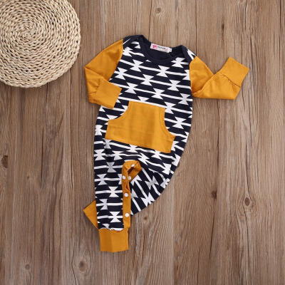 

Newborn Baby Girl Boy Bodysuit Long Sleeve Jumpsuit Romper Outfits Clothes 0-18M