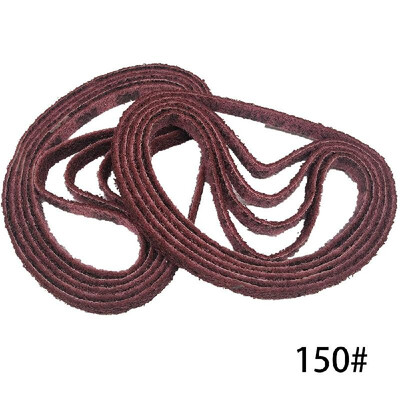 

10 PCS 560 x 10mm 600 Grits Polishing Nylon Belt Sand Belt for Stainless Steel Wood Polishing Deburring