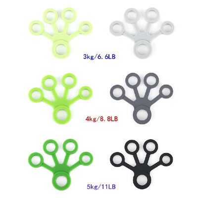 

Black Creative Finger Stretcher Forearm Workout Hand Resistance Bands Hand-extensor Exerciser Finger Grip Strengthener-3 Resistanc