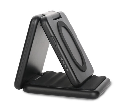

Portable Qi Wireless Charger Power Bank 3 in 1 Folding Wireless Charging for Xiaomi