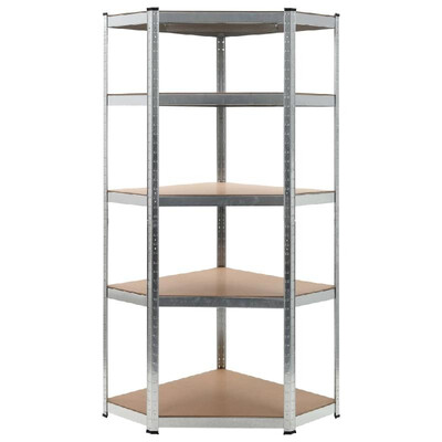 

Storage Shelf Silver 295"x295"x709" Steel&MDF