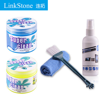 

LinkStone computer cleaning kit notebook screen cleaning&cleaning five-piece keyboard cleaning mud soft gel 100ml cleaning fluid brush cloth KCL-1000